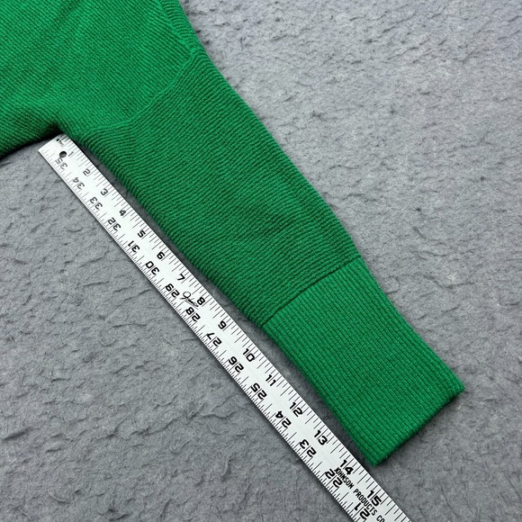 NEW Free People Ottoman Slouchy Tunic Womens Small Green Mock Knit Sweater Dress - Picture 6 of 11